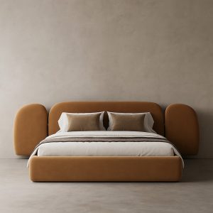 Curved Serenity Bed – Oasis panel